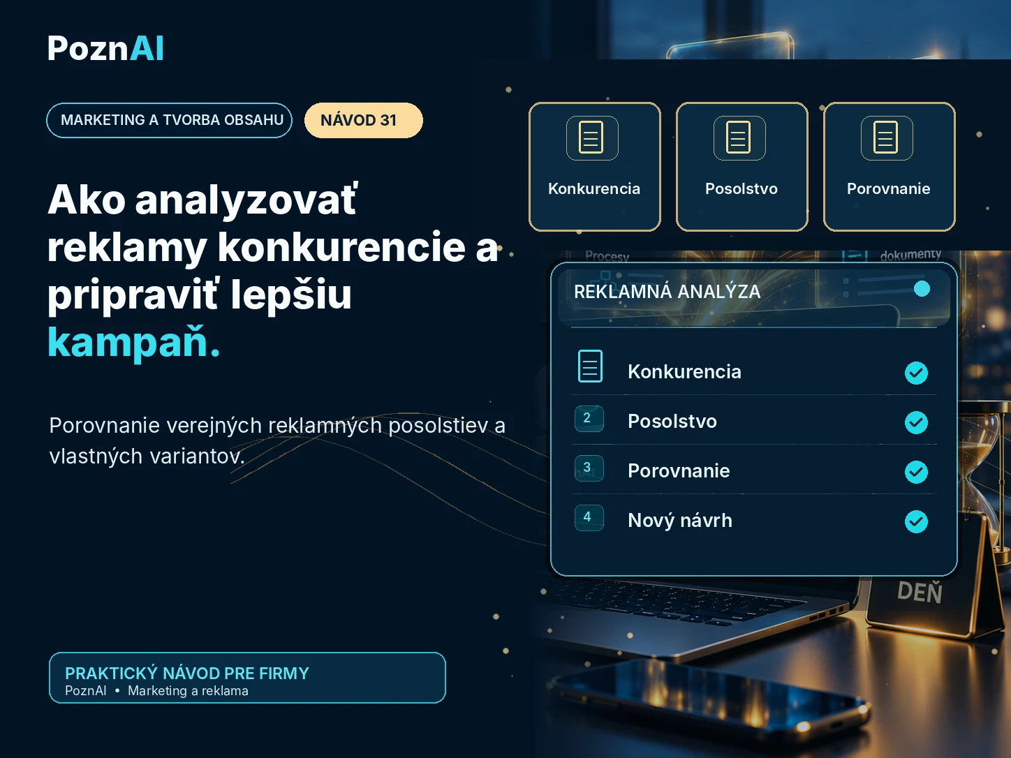 Ako pomocou AI analyzovať konkurenciu a jej marketingovú komunikáciu