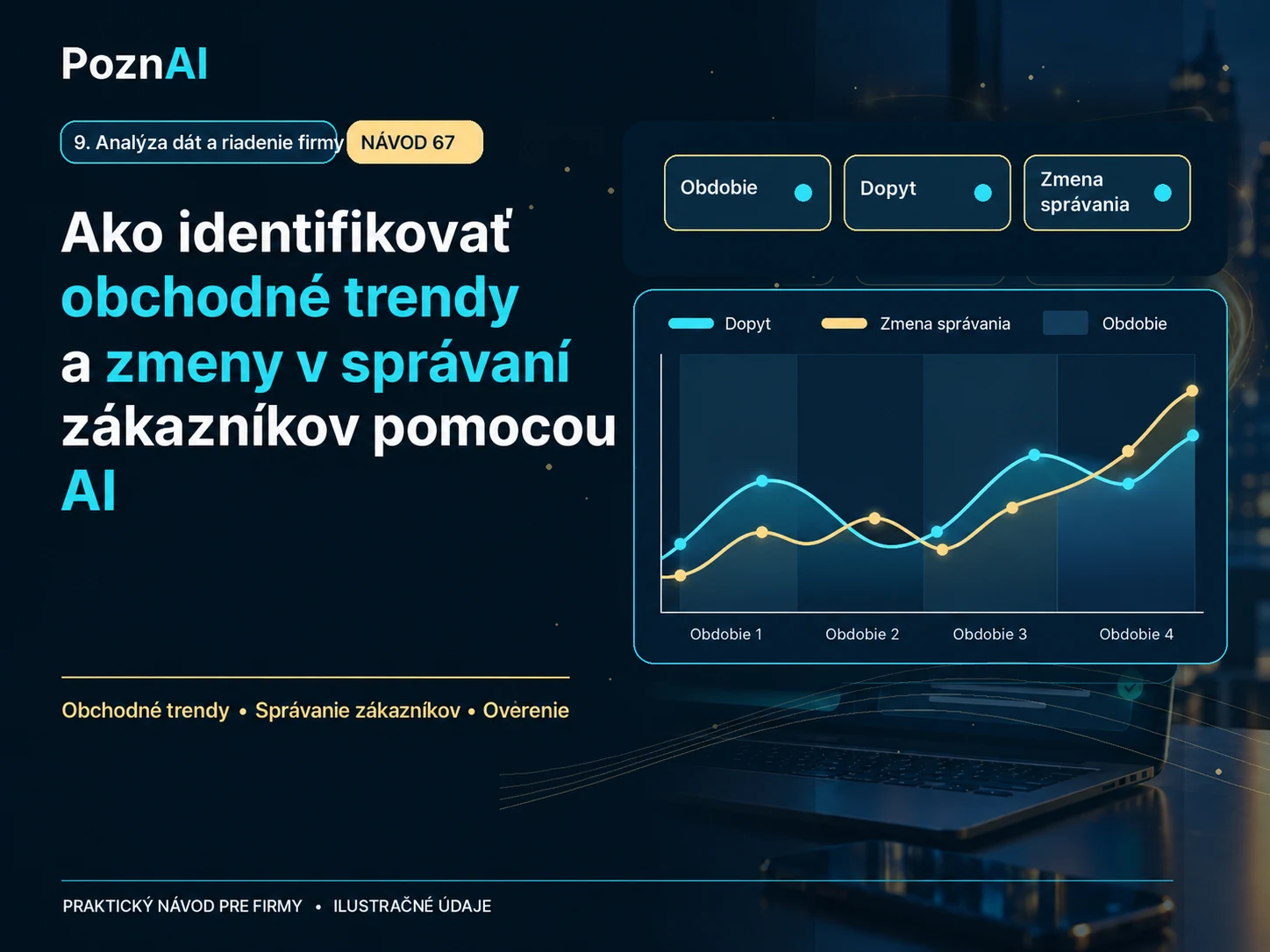 Ako identifikovať obchodné trendy a zmeny v správaní zákazníkov pomocou AI