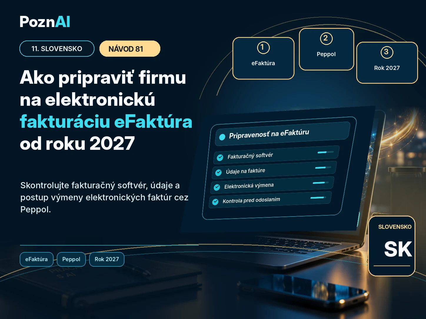 Ako pripraviť firmu na elektronickú fakturáciu eFaktúra od roku 2027