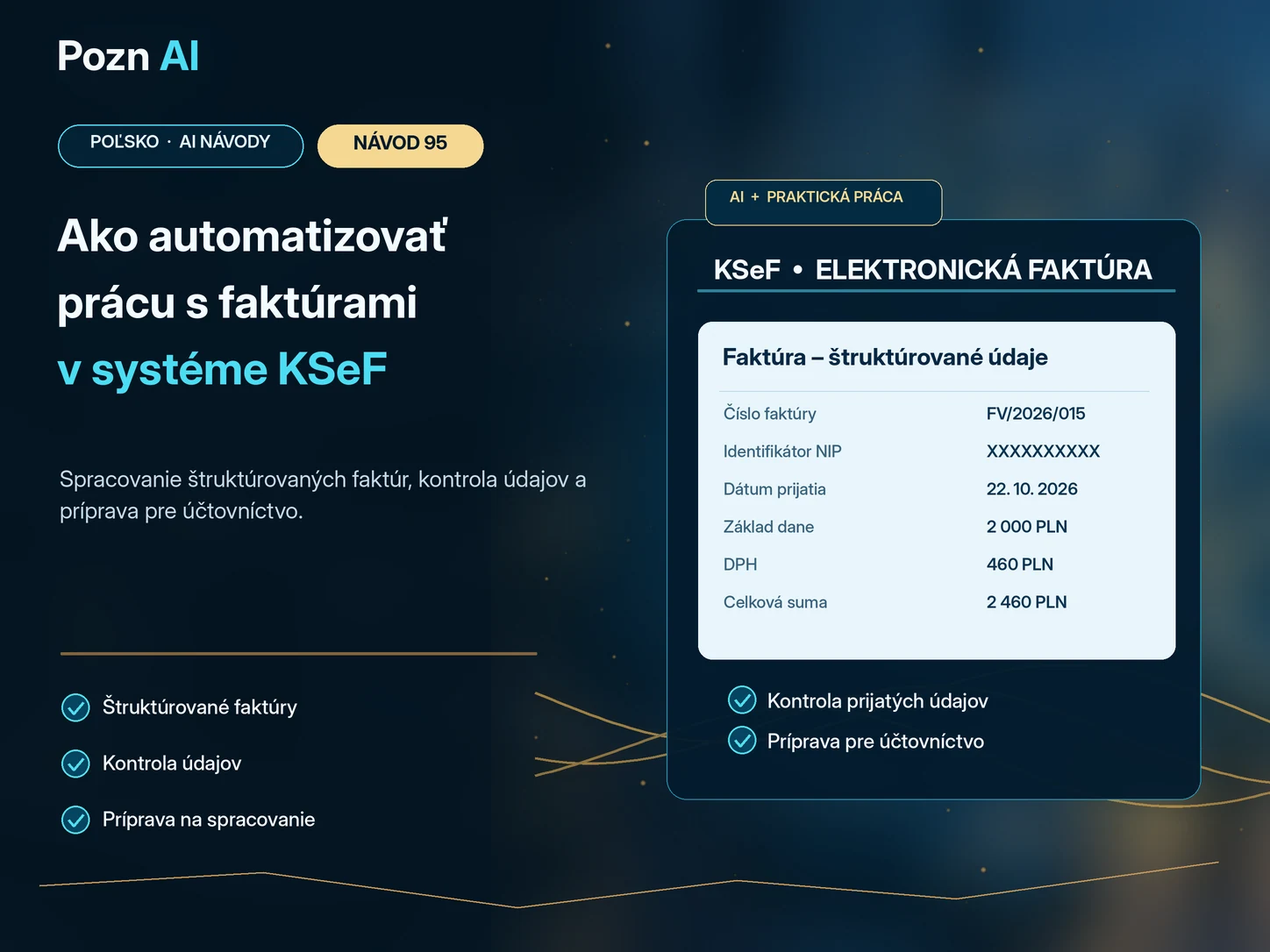 Ako automatizovať prácu s faktúrami v poľskom systéme KSeF