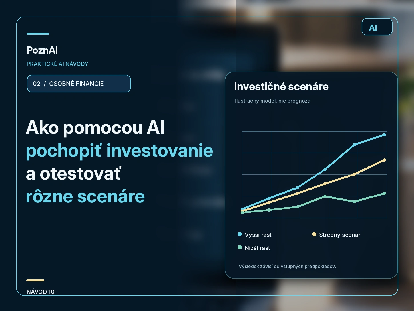 Ako pomocou AI pochopiť investovanie, vypočítať výnosy a zistiť, koľko vás stoja poplatky